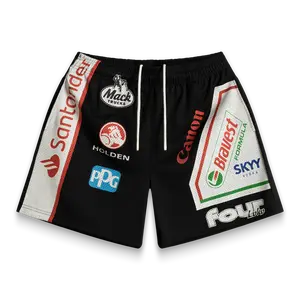 Black Sponsor Shorts