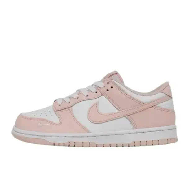 Nike Dunk Low 'Washed Coral' Youth/Women's Stylish Sneakers Shoes, Perfect Daily Casual Fashion Sports Footwear for Walking & Training, Walking Shoes, Classic, Leather Base, Grade School