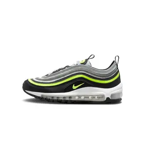 Grade School Nike AIR MAX 97 "BLACK NEON" 921522-030