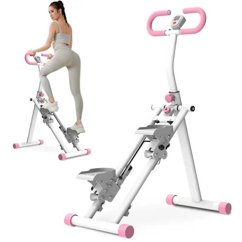 SAYGOGO Stair Stepper for Home-Upgrade Vertical Climber Workout Machine for Full-Body Exercise Climber Fitness Equipment with Stable Frame Adjustable Handlebar
