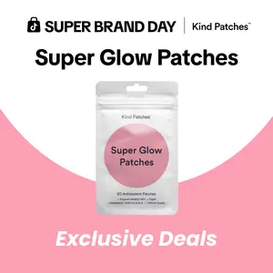 Kind Patches: Super Glow Patches, 30 Antioxidant Patches, Glow & Smooth Support, Fresh & Radiant Look, Skin Renewal Support, Vegan, 1 Month Pack Kind Patches: Super Glow Patches, 30 Antioxidant Patches, Glow & Smooth Support, Fresh & Radiant Look, Skin Renewal Support, Vegan, 1 Month Pack