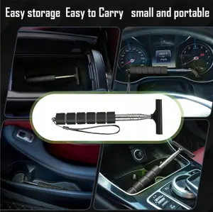 1 Pack Car Side Mirror Squeegee Retractable Auto Mirror Wiper,Mini Squeegee For Car Windows Cleaning