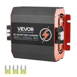 VEVOR 12V 60A DC to DC Battery Charger, 750W, On - Board Battery Charger for Lead - Acid, Lithium, AGM, GEL, and Flooded Batteries, Smart Multi - Stage Charging, for RVs, Commercial Vehicles, Boats, YachtsVEVOR Super Brand Day