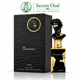 Lattafa HIS CONFESSION EDP Men's Cologne, 3.4oz(100ml) Long-Lasting Beauty Products Fragrances with Cedarwood, Amber & Aromatic Woody Notes, Ideal Mens Gifts for Anniversary & Cool Presents for Him