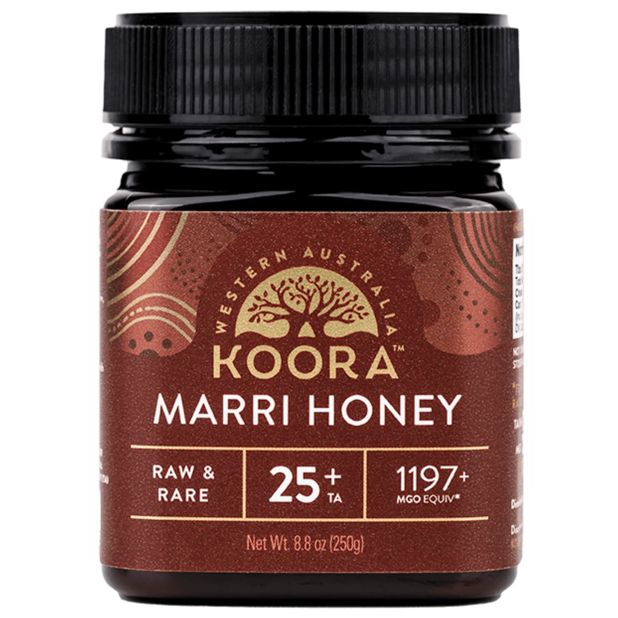 Raw, Rare, Australian Marri Honey TA25+ (Equivalent to MGO1197+ in Manuka Honey)