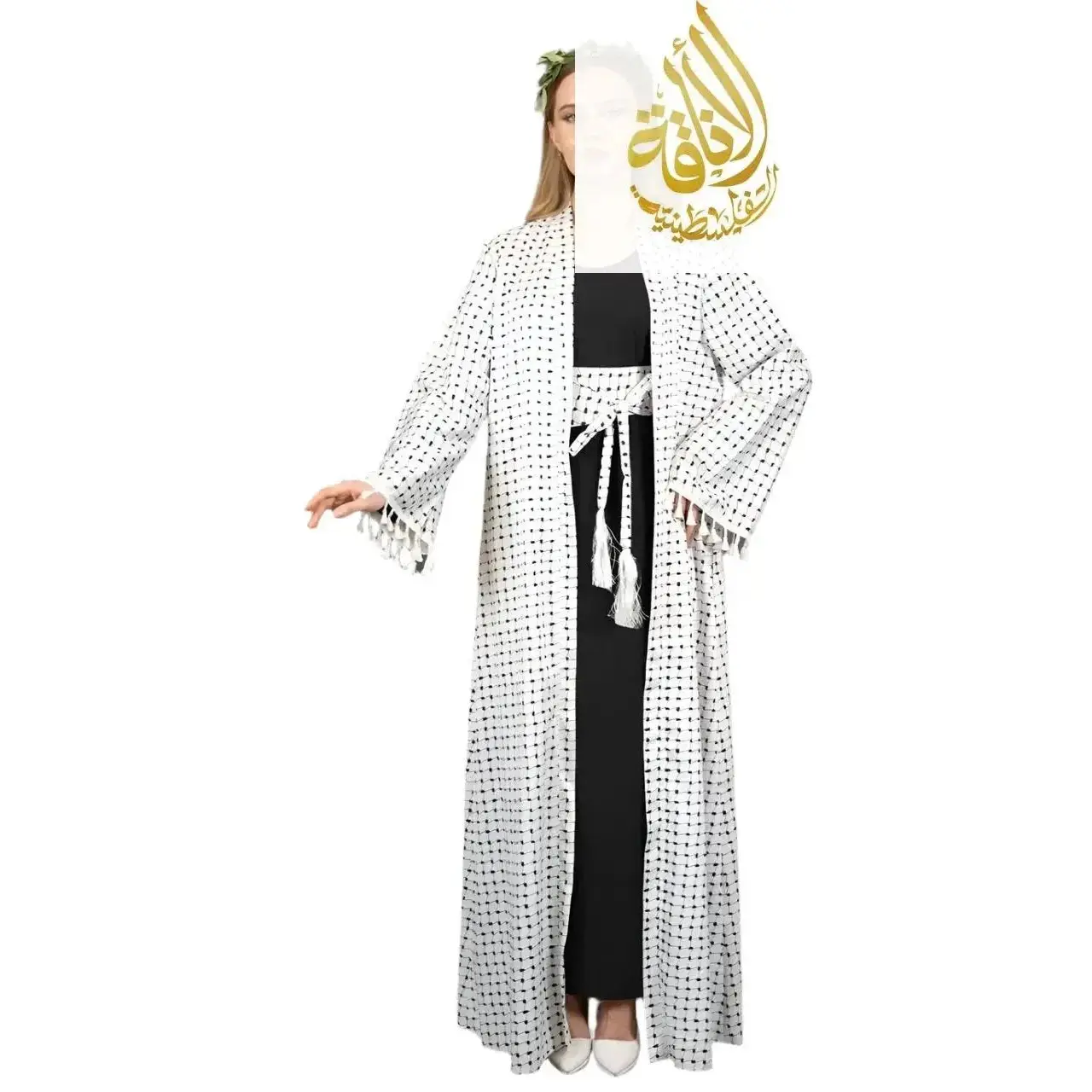 Kuffia Satin Cardigan-luxurious satin material Kuffia