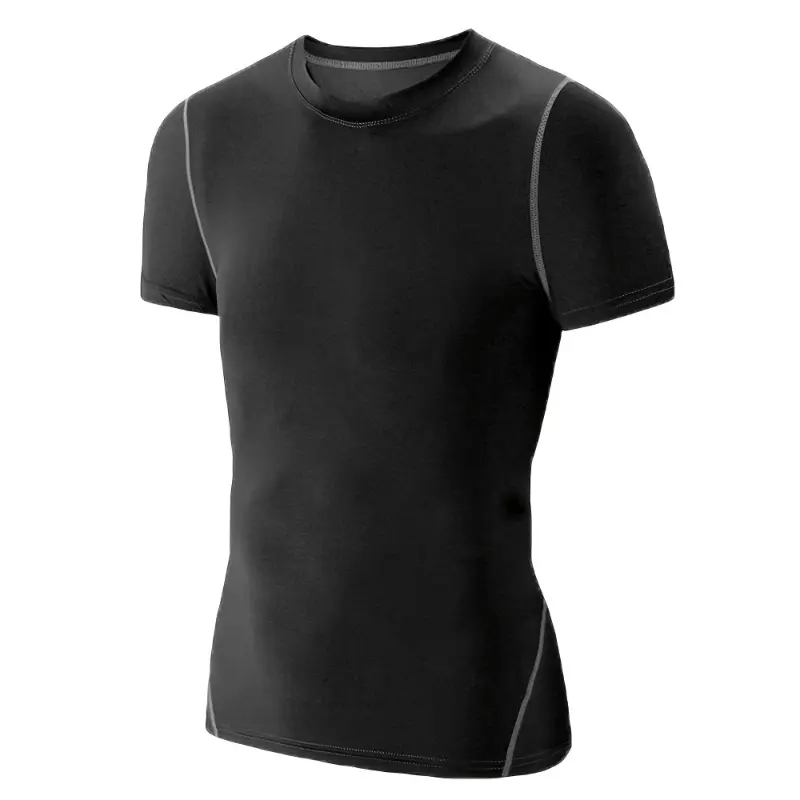 3 Pack Kids Compression Shirts O Neck Short Sleeve Base Layer Tee Tops
