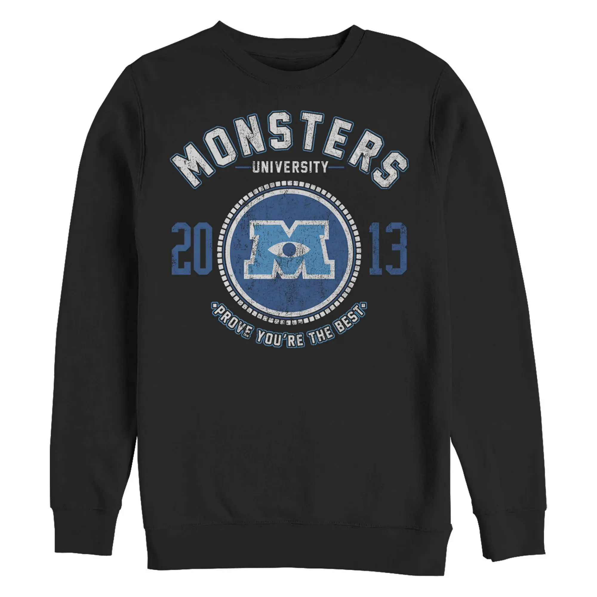 Men's Monsters Inc Best College Logo Sweatshirt