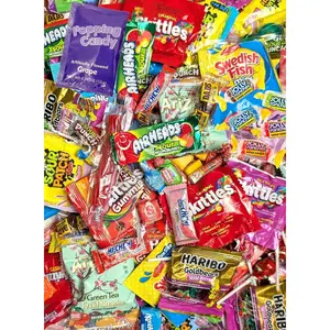 Variety Mix- Assorted Candy Variety Pack - 2 lb - Individually Wrapped - Piñata Mix - Sour Candies, Bubble Gum, Fruity Sweets, Chewy Sweets- Large Bulk Candies For Party Bags