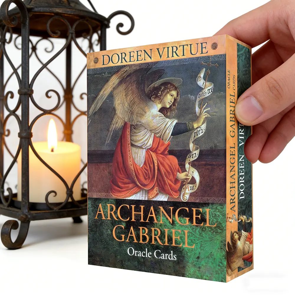 Popular Great Doreen Virtue Angel Series Oracle Cards Archangel Gabriel Cards  Tarot Cards for Beginners with PDF Guidebook