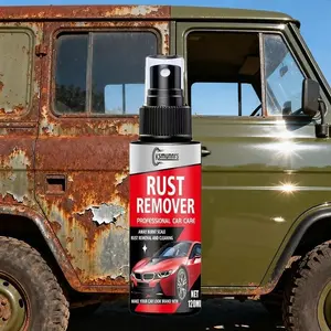Cleaning Set Rust Spray: Powerful Rust Remover, Suitable for All Metals, Effective Metal Cleaning Solution, Durable Anti-Rust Protection
