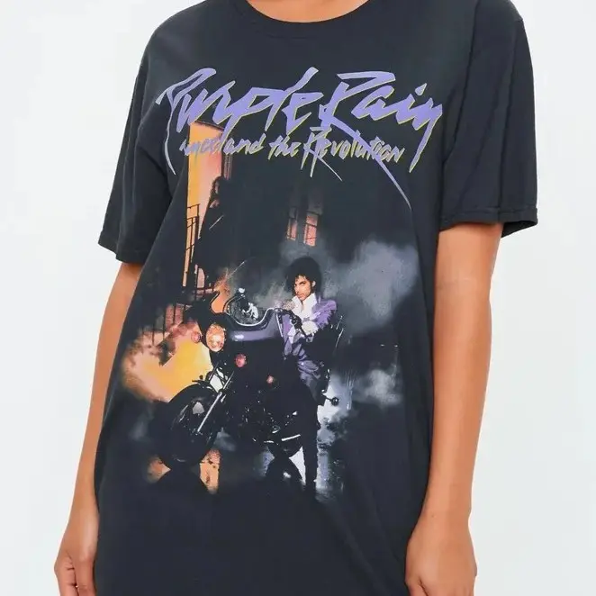 Prince Purple Rain T-Shirt, Iconic Music Tee, Retro Graphic Shirt, Classic Rock Merch, Gift for Prince Purple Fans