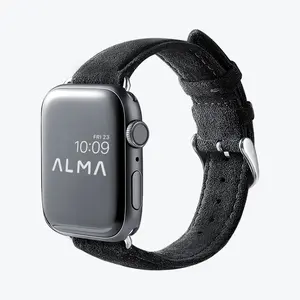 [ALMA] Alcantara Apple Watch Buckle Bands