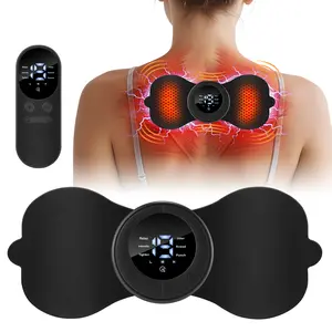 Multi-mode Pulse Massage Patch, Neck Back Pain Relief Gel Pad Wireless Pulse Massage Patch for Neck Back Muscle Relaxation