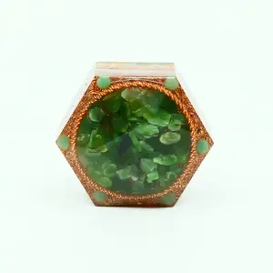 Hexagon — Green Jade