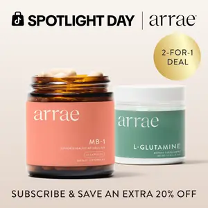 Arrae Metabolism Booster Duo | L Glutamine + Natural Energy & Overall Health Support |  Dietary Supplement Healthcare