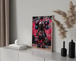 Pink kaws Hypebeast Poster, Hypebeast print, Hypebeast Sneaker Prints, Wall Art, Hypebeast Home Decor, Room Decor DIGITAL DOWNLOAD