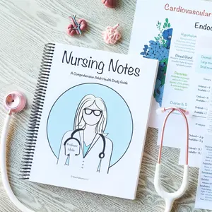 Nursing Notes & Study Guide (spiral-bound)