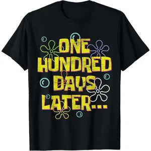 100% cotton Unisex One Hundred Days Later 100th Day Of School Teacher Or Pupil T-Shirt