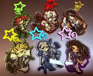 GACHI Acrylic Keychains || Rudo Enjin Zanka Riyo Amo & Jabber Inspired