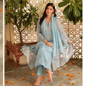 Pakistani party wear suit for women fashion Womenswear Trouser