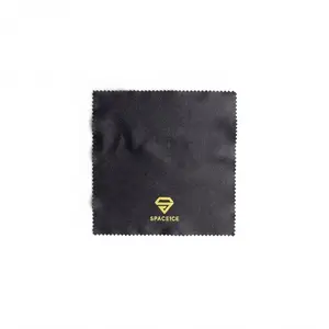 SPACEICE Premium Velvet Microfiber Polishing Cloth - Soft Jewelry Cleaning Cloth for Silver, Gold & Gemstone Accessories (Free Gift)