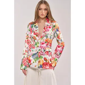 ALESSANDRA SATIN BLAZER
