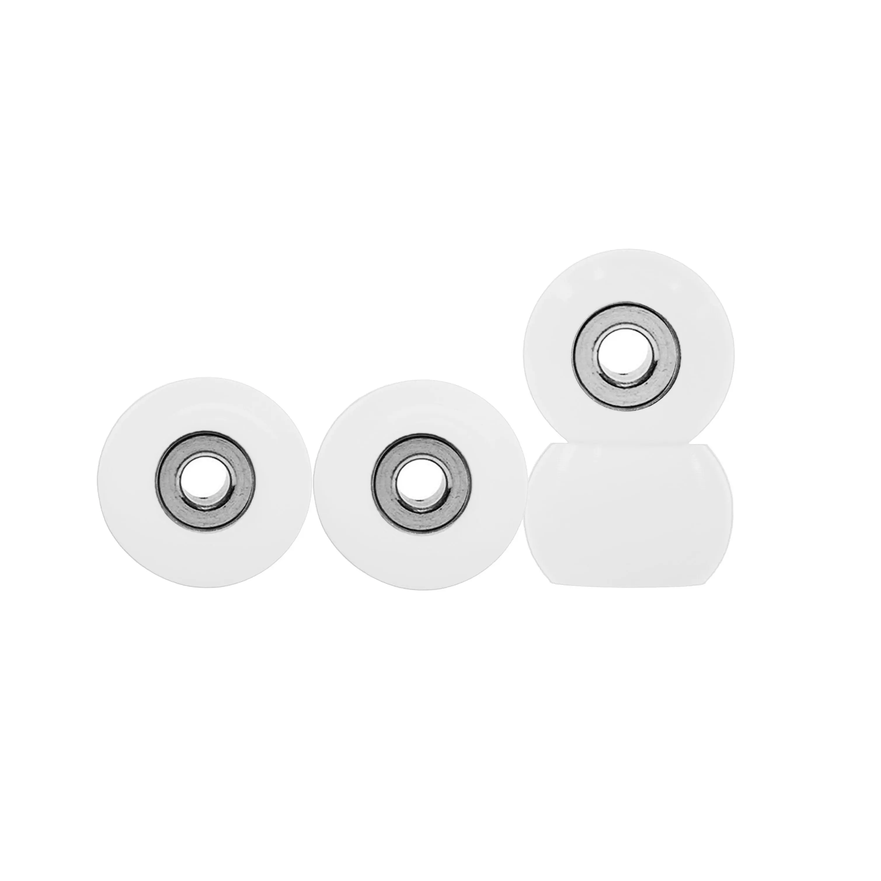 Eco Rounded Wheels - 85D CNC Polyurethane - "White"