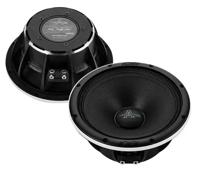 Deaf Bonce Apocalypse AP-M61AN PRO 6.5" NEO Midrange Car Audio Speakers, Pair of Car Stereo Speakers with 180W RMS / 360W Max Power, Car Stereo Speaker