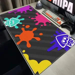 Viral Splatoon Ink Blot Mouse Pad | Colorful Graffiti Art Desk Mat | Oversized Non-Slip | Fun Gamer Vibe | Smooth Surface | 2026 Trendy Setup Desk Accessories #FYP #DeskGoals #SplatoonInkMatVibes