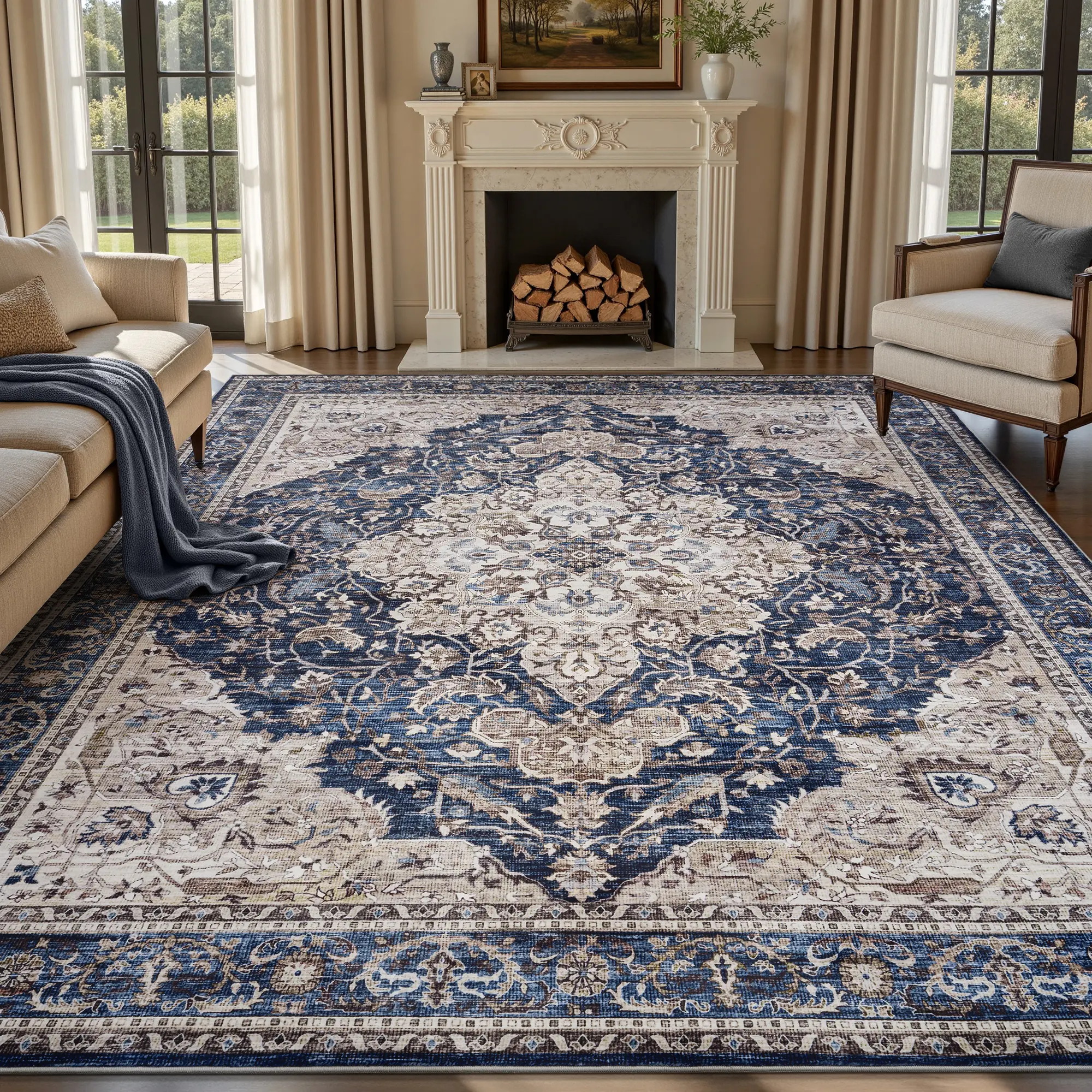 Velora - Dark Blue/Multi