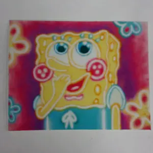 Sponge Bob glow sticker
