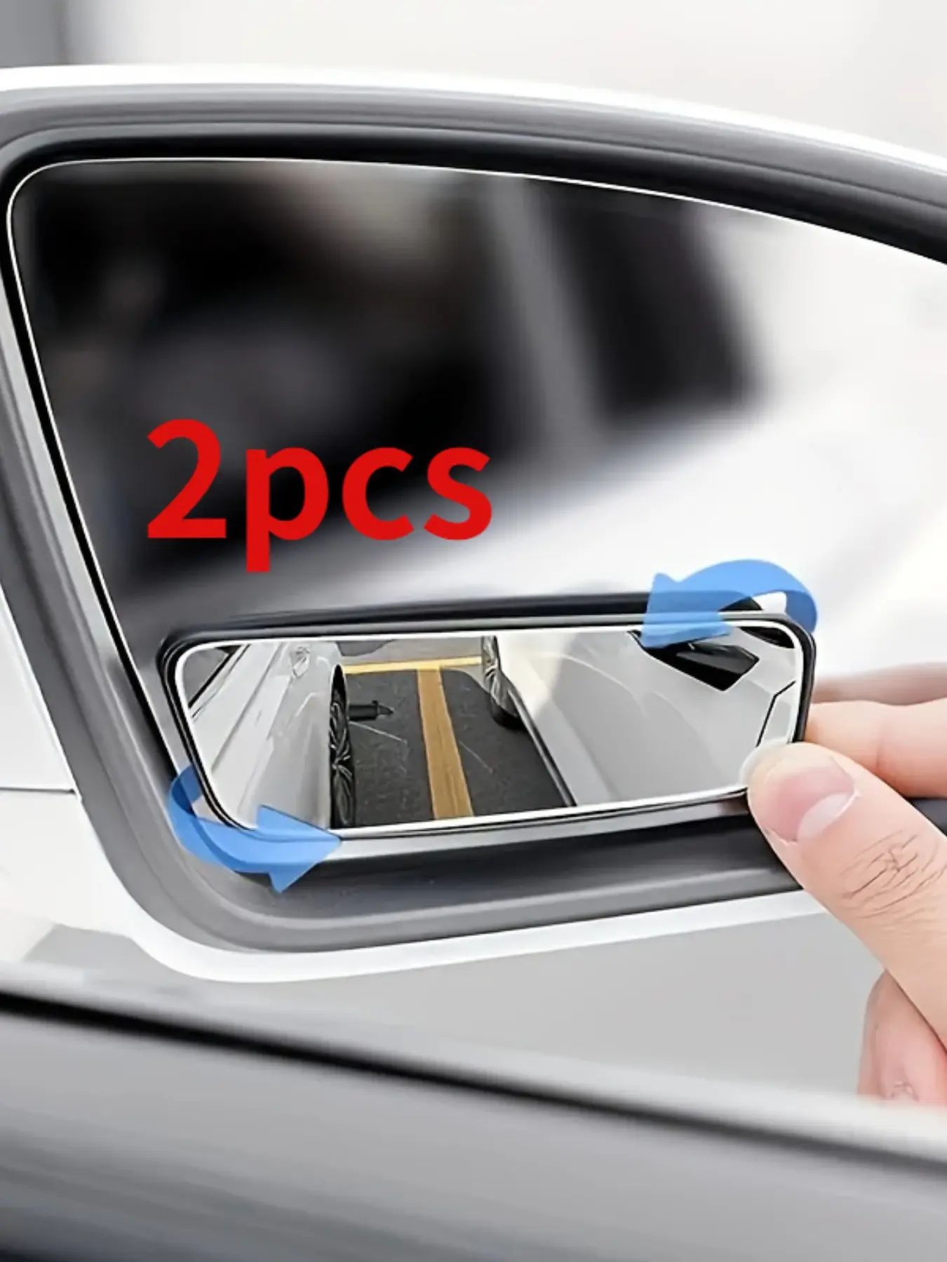 2pcs Rear view mirror, small round mirror, car reversing device, reflective auxiliary blind spot, Car Rearview Mirror, Car Accessories, Automotive