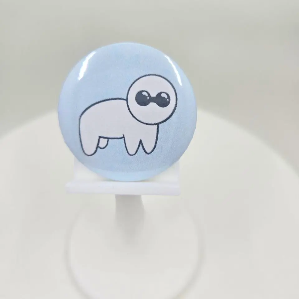 Baymax As The TBH Creature 1.5 Inch Button - Handmade