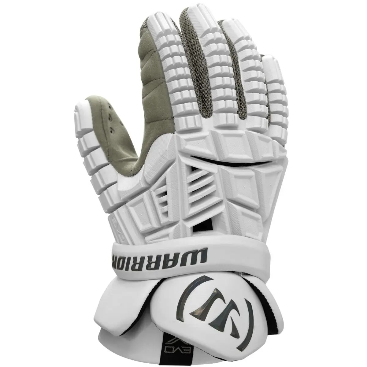 Evo V Lacrosse Gloves - Ax Suede Palm, IMPAX LT Foam, TruVent TM System, Wartech Liner, Totalflx+ Blooming Cuff, Responsive Spandex Gussets, Ventilated, Max Protection, Superior Mobility, Game-Ready Feel, Athletic Sports Gloves