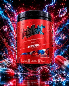 HYPR Daily High Stim Preworkout Powder (20 Servings) | 350mg Caffeine | Tunnel Vision Focus