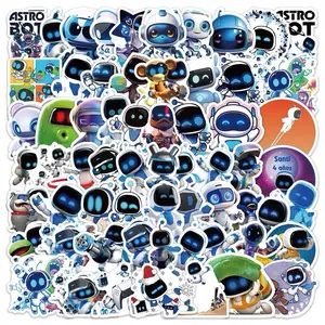 60 pcs Astro Bot Vinyl Decals for Laptops, notebook decorative sticker vinyl sticker waterproof