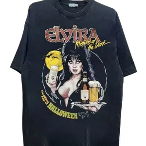 Elvira Mistress Of The Dark Movie Basic Unisex Tshirt, Scary & Funny Limited Edition, Spooky Season Tee