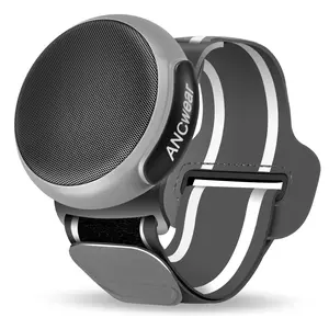 ANCwear Wearable Bluetooth Speaker: Mini Wireless Design,Bass&HD Sound,   Audio Stereo,TWS Dual Pairing Portable Speaker,Bike, Hike,Outdoor Waterproof Battery Life Charging Clip Compact