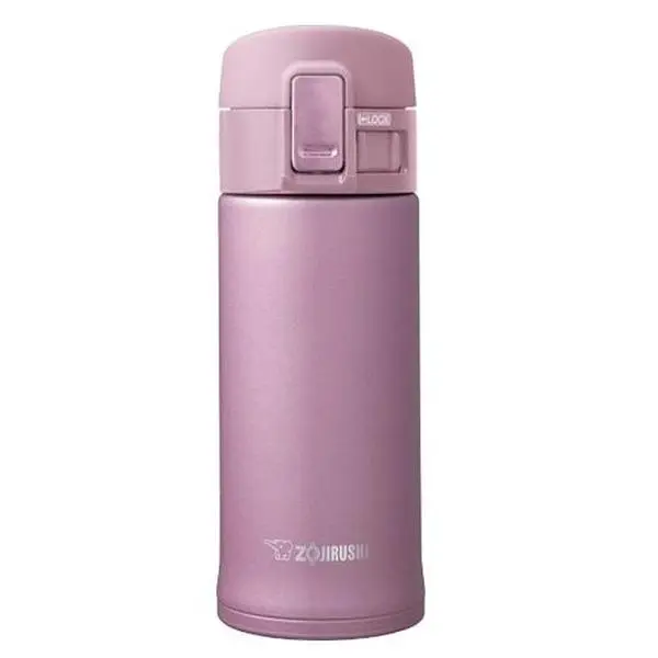 Zojirushi 360ml Stainless Steel Tumbler - Purple Pink, Vacuum Insulated Mug for Hot & Cold Drinks, Leak-Proof Travel Bottle SM-KHE36PT