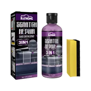 Rayhong Car Scratch Repair Agent, Paint Fine Scratch Polishing & Touch-Up Remover, Decontamination, Cleaning, Brightening and Restoring Agent