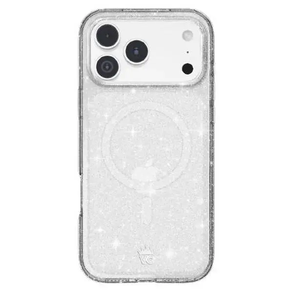 Velvet Caviar Stardust Glitter Cellphone Case - Cute Shockproof Drop Protection Cover, Durable Casing Accessory for iPhone 15,16,17,18,18 Pro,18 Pro Max & More Handheld Devices
