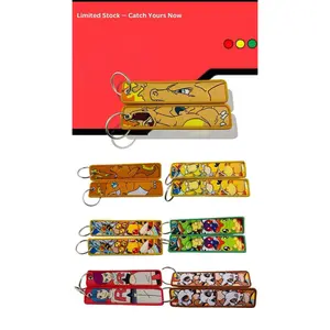 Embroidery Keychains - Iconic Collection.