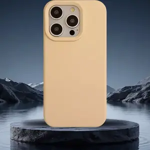 1 Piece Of New Solid Color Silicone Phone Case, Skin-Friendly Touch, Raised Lens Frame For Protection, Suitable For Apple IPhone 17 Pro Max, 16, 15, 14, 13, 12 Pro, Super Anti-Drop Protection, Shockproof Phone Cover