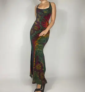 Nebula Dress in Green