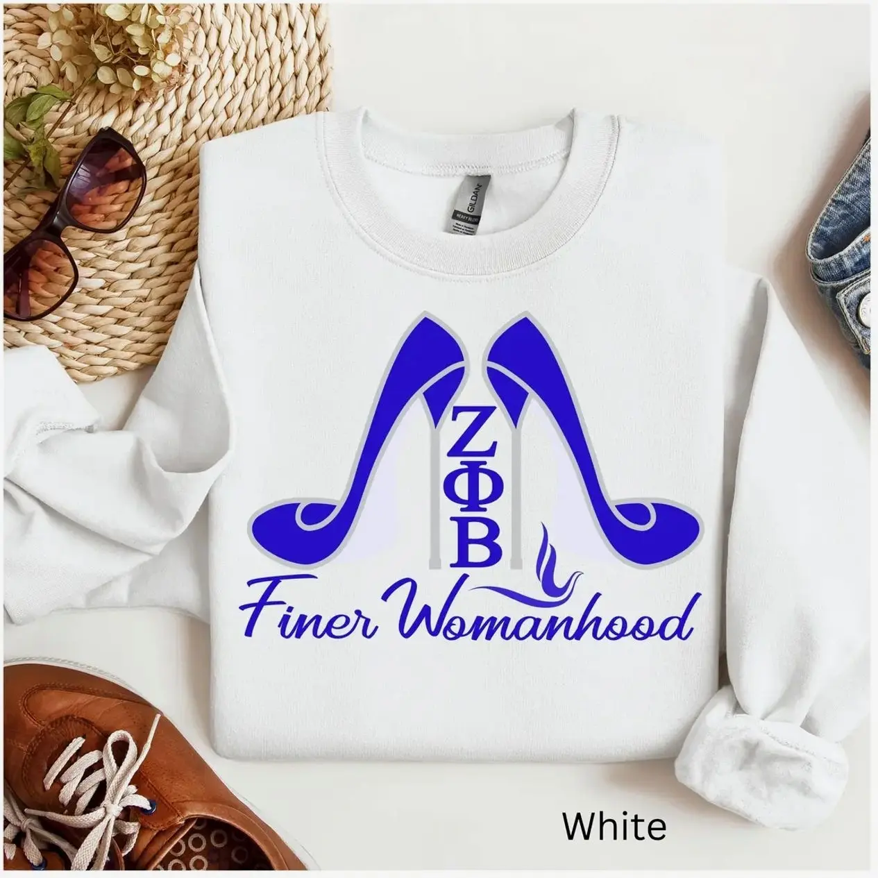 Zeta Phi Beta Sorority Sweatshirt
