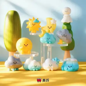 MeiChai Weather V2 Series Collectible Figurine Blind Bags, Random Surprise Set, Blindbags