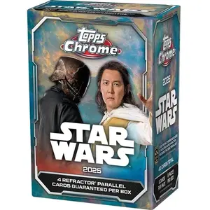 2025 Topps Chrome Star Wars Trading Card Value Box