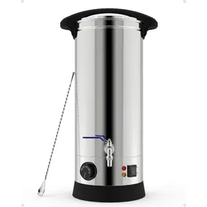 GARVEE 12.7-Quart Wax Melter: Temperature Control, Convenient Pour Spout, and Easy-Clean Design - Ideal for Home Candle Making or Small-Scale Commercial Use