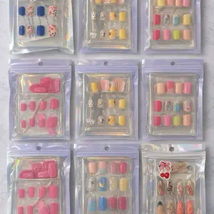 GWA Press On Nails - Assorted Colors and Designs for Easy Application and Stylish Look